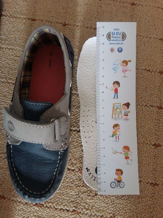 Pantofi copii, piele 29
