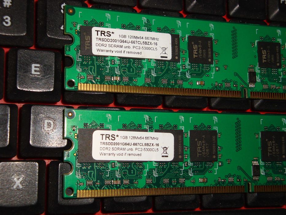 memorie ram ddr2 2gb ddr2 667 mhz maxdata 2x 1gb dual channel