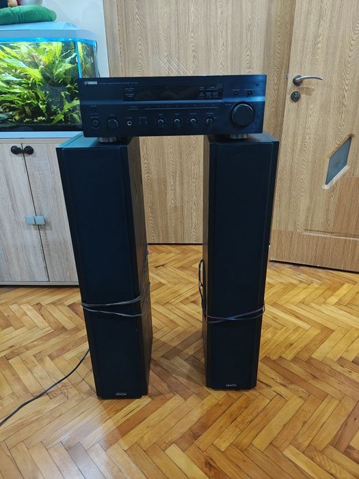 Усилвател Yamaha с тонколони Denon