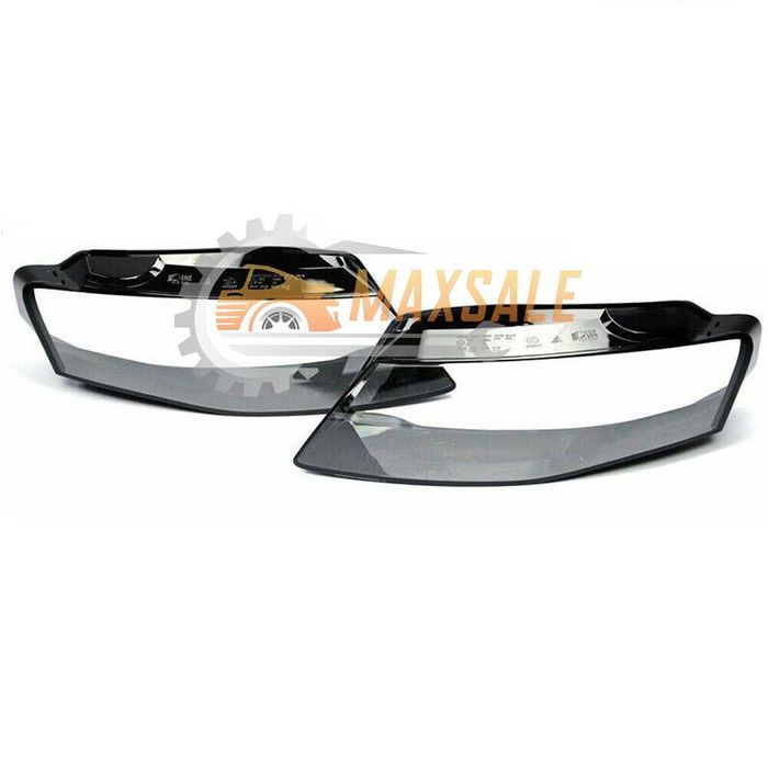 Капаци фарове Audi A4 B8 (08-11) фар ауди а4 б8 комплект стъкло крушка