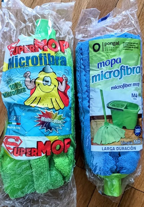 Кърпи микрофибър мопове микрофибър и конични