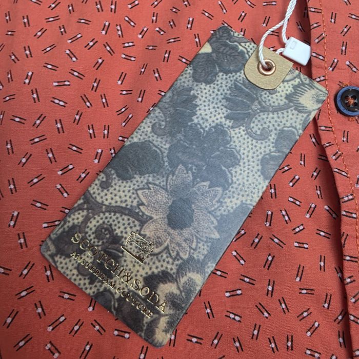 Camasa Scotch & Soda, noua, bumbac, marimea S