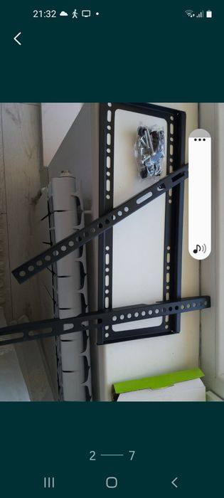 Установим  телевизор на  стену