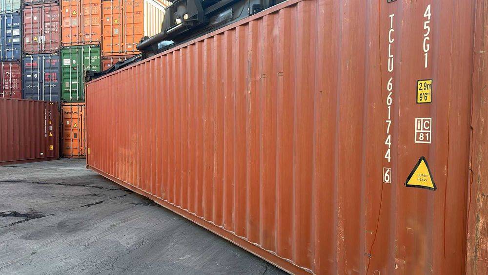 40-футови High Cube контейнери – Ограничено количество