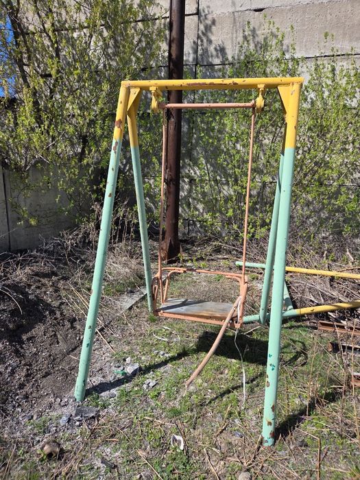 Качеля трубы толстостенный