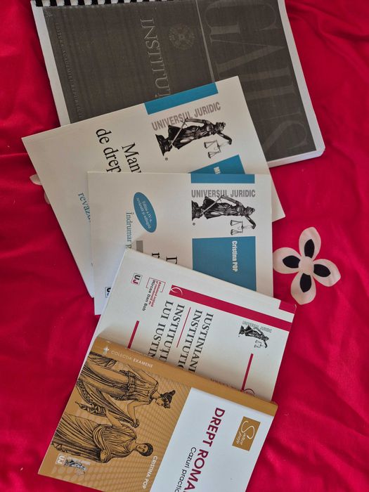 Toate manualele necesare pentru materia de Drept Roman.