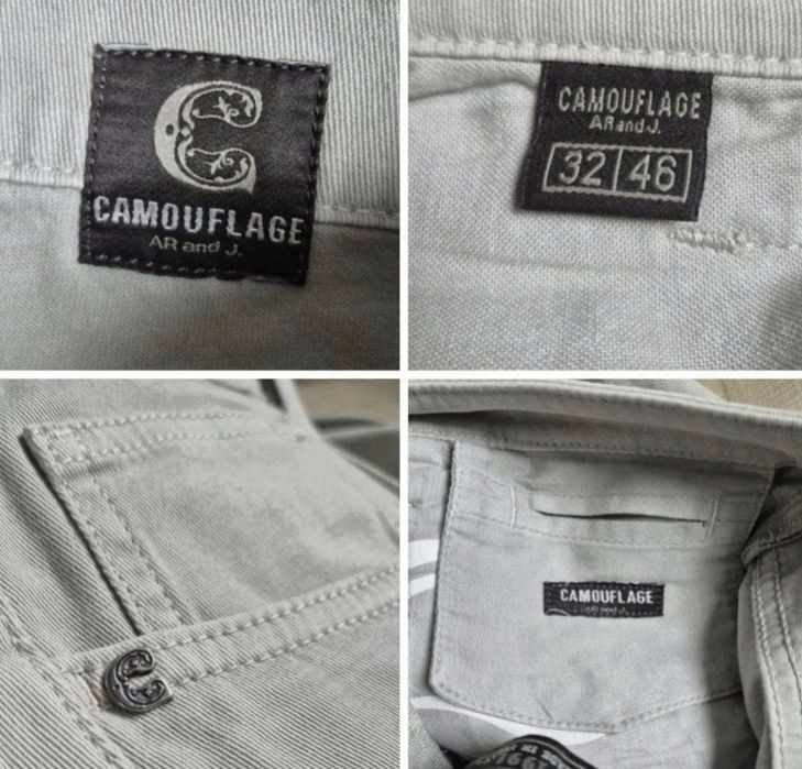 Pantaloni Camouflage AR and J, Slim Fit, Bărbați, Mărimea 46 (S)