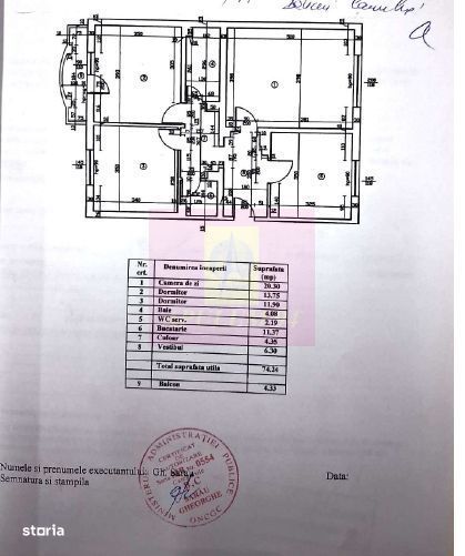 Vanzare apartament 3 camere in zona Nerva Traian