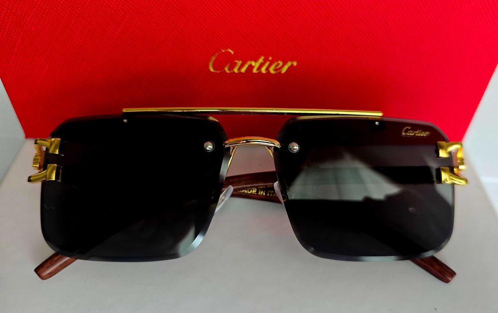 Pachet Ochelari de soare Cartier Leopard, factor de protectie UV400