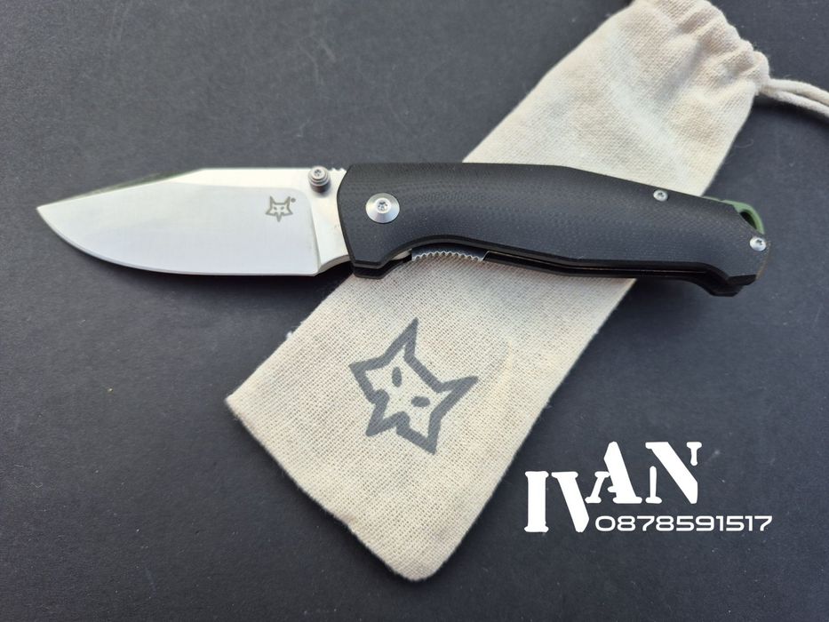 Сгъваем нож FOX-FX-523 Black G10