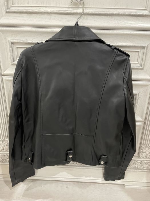 Куртка кожаная ZARA
