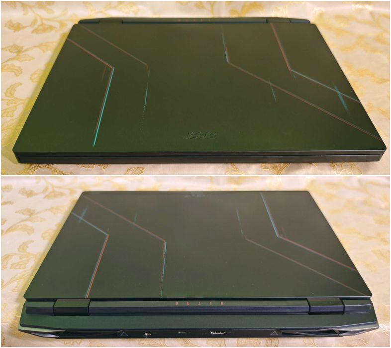 NVidia RTX 4060 8GB/Intel Core i7-12650H/16GB RAM/1024GB SSD/15.6 144hz FHD+ IPS/Acer Predator Nitro 15 rgb keyboard gaming laptop геймърски лаптоп