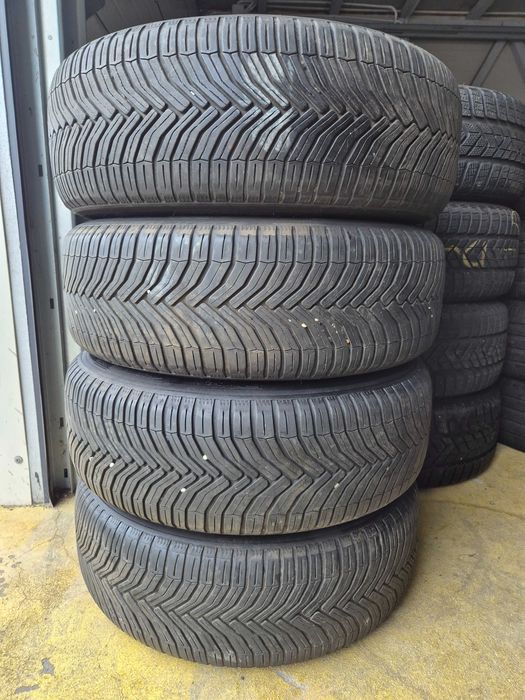 4 ROTI Jante + Anvelope 4Seasons ALLSEASONS - 215/65/16 - 5x112 - OEM VW TIGUAN / AUDI Q3 - Michelin CrossClimate