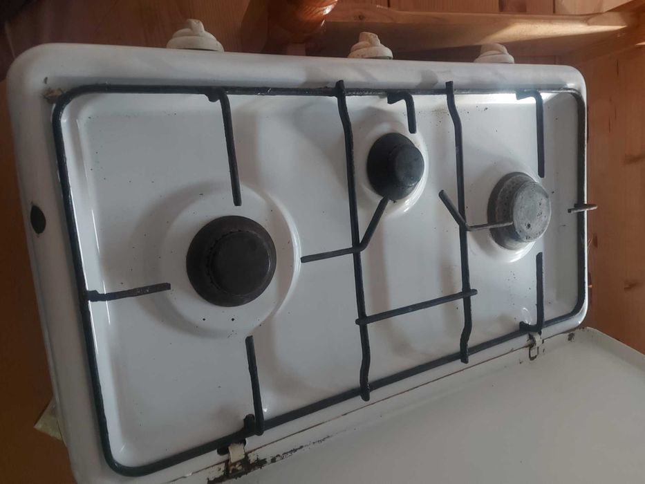 Газов котлон с три горелки,маркуч и газова бутилка