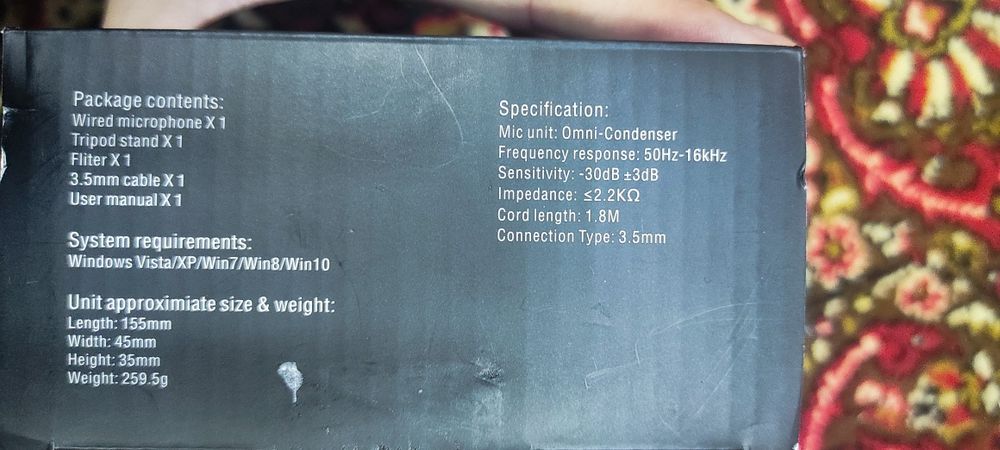 Studio microfoni REDRAGON SEYFERT