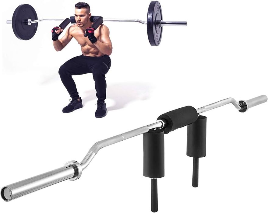 Safety squat bar