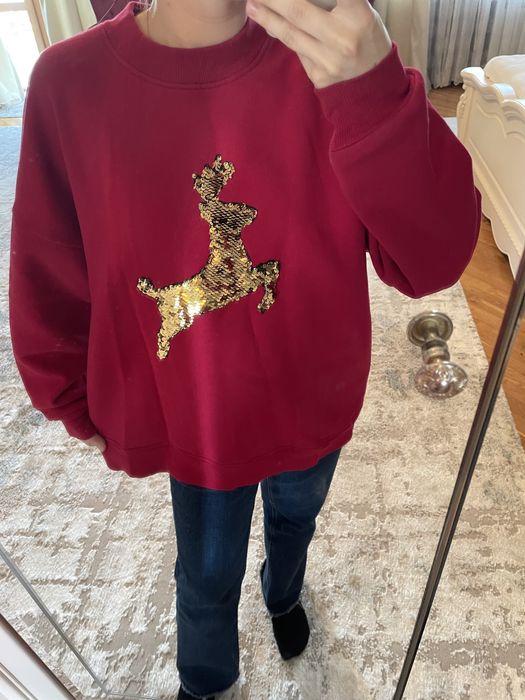 Новогодняя кофта свитшот