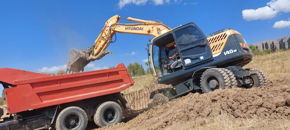 Услуги екскаватор и камаз