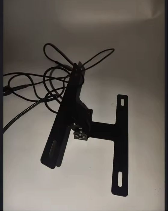 Suport numar moto cu rabatare electrica