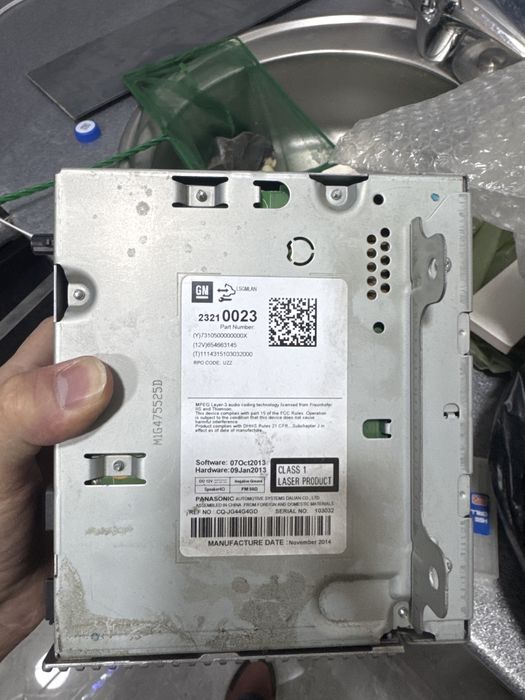 Динамики колонки Орландо Шевролет Dinamiki kolonka Chevrolet Orlando