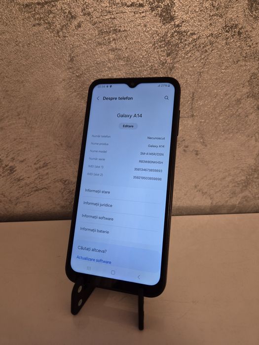 Galaxy A14 64GB Black.