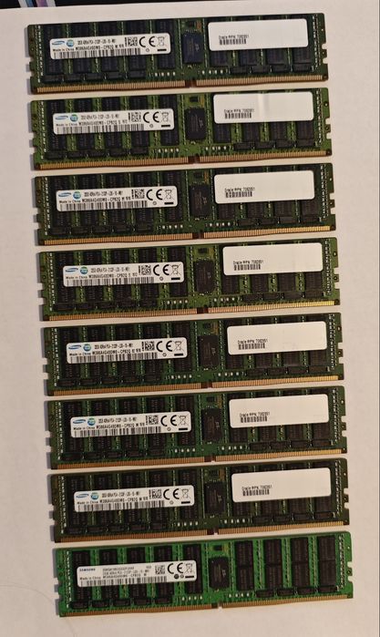 DDR 4 32GB 2133Mhz ECC SK Hynix si Samsung