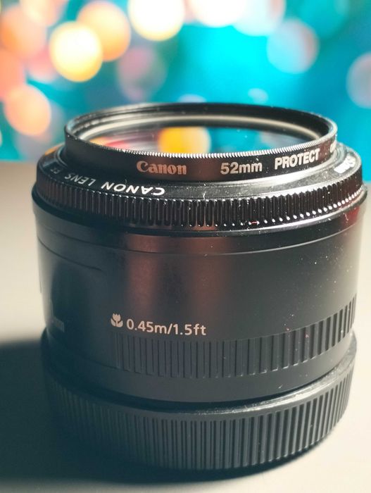 объектив Canon ef 50mm 1.8 II