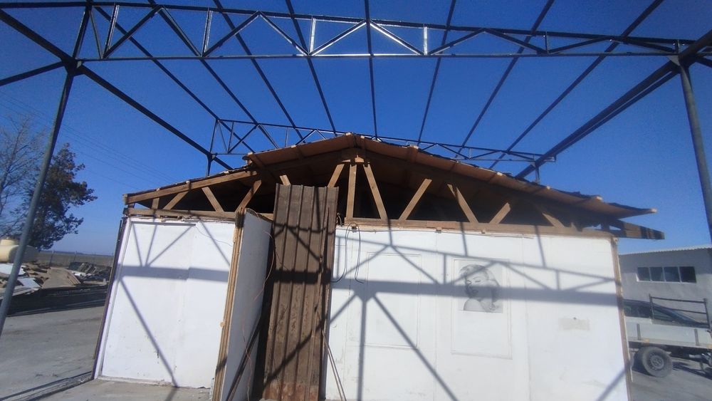 Ferme de lemn acoperis
