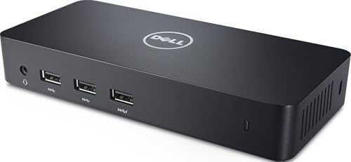 Докинг станция Dell D3100 USB 3.0 за до 3 монитора