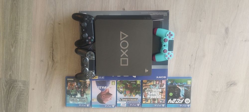 Плейстейшън 4 Едишън 1 ТВ +5 игри подарък