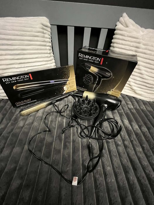 Сешоар и преса за коса Remington Gold Dust в гаранция