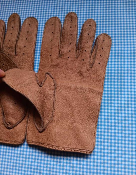 Manusi din piele pentru condus, șofat,Masina de epoca ,Dacia 1100,1300