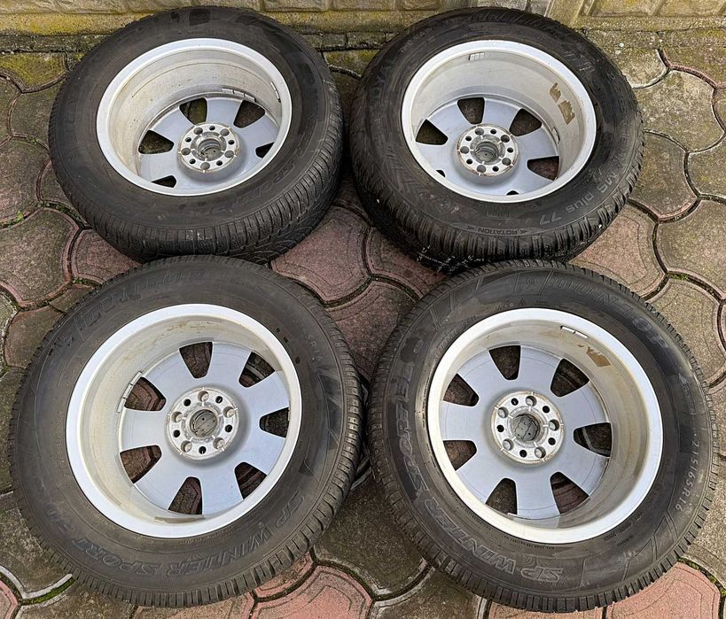 Set de 4 roti cu jante originale AUDI Q3 / VW TIGUAN + 215 65 16 M+S