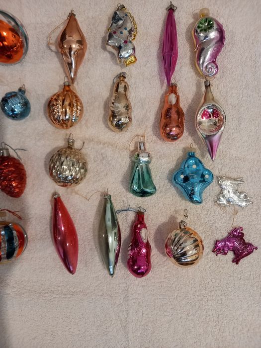 Продам елочные игрушки стеклянные СССР