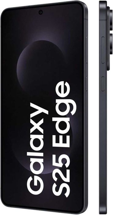 Samsung Galaxy S25 Edge S937 5G Dual Sim 12GB RAM 256GB - Titanium Jetblack Нов! 2г. гаранция!