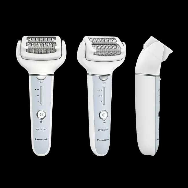 Epilator PANASONIC 60 pensete 3 viteze 8 accesorii Wet&Dry acumulator