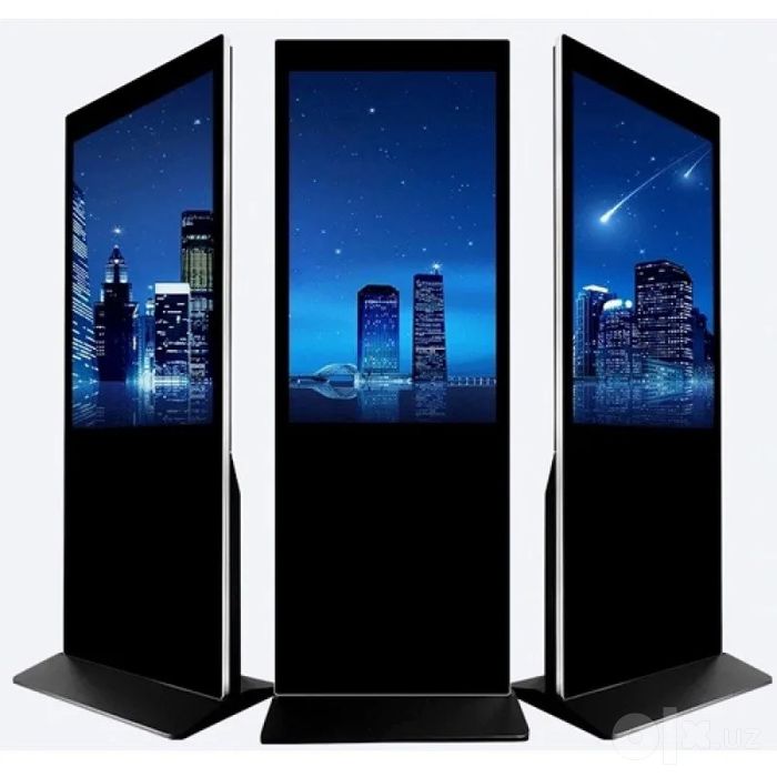 Интерактивные Инфокиоски 32/43/55 4/32Gb-8/128Gb микрофон и веб камера