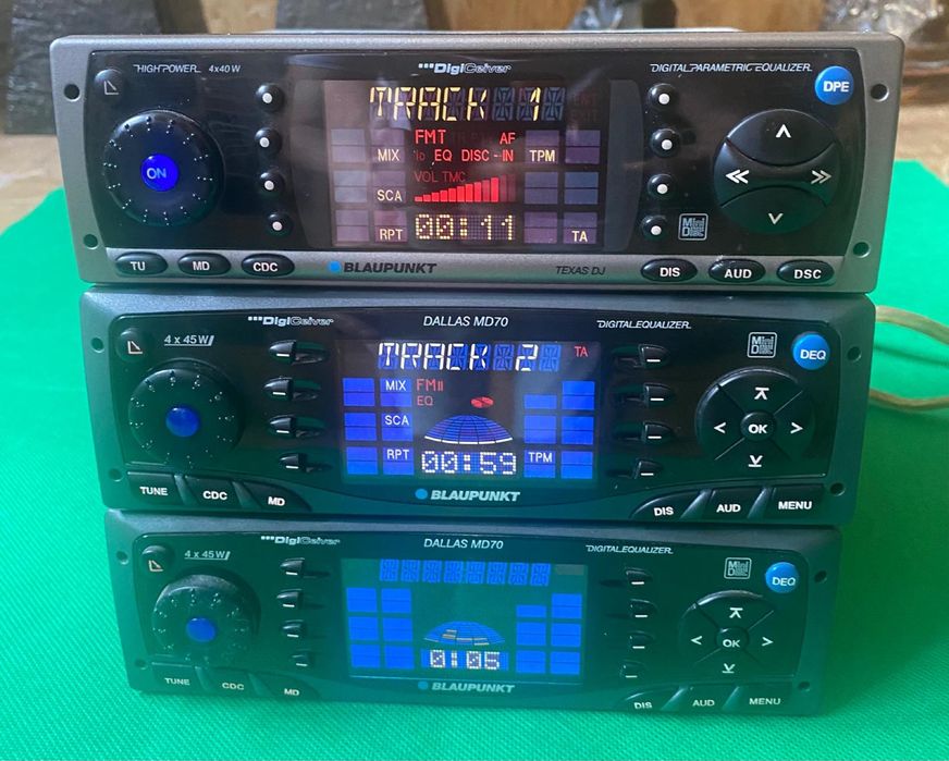 Cd Player auto MD Blaupunkt Minidisc Texas DJ/Dallas Md 70-BT USB