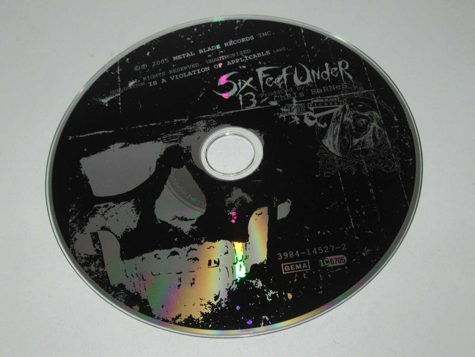 Аудио CD метал группы Six Feet Under