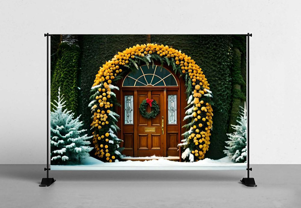 Fundal Foto Textil - Personalizat - Tematica Craciun 2025