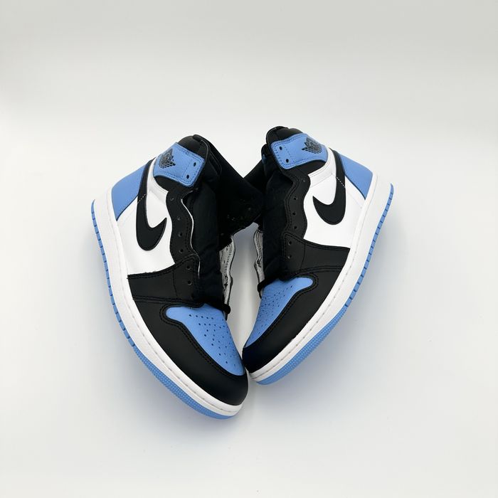 Pantofi Sport Air Jordan 1 High UNC Toe - 100% originali