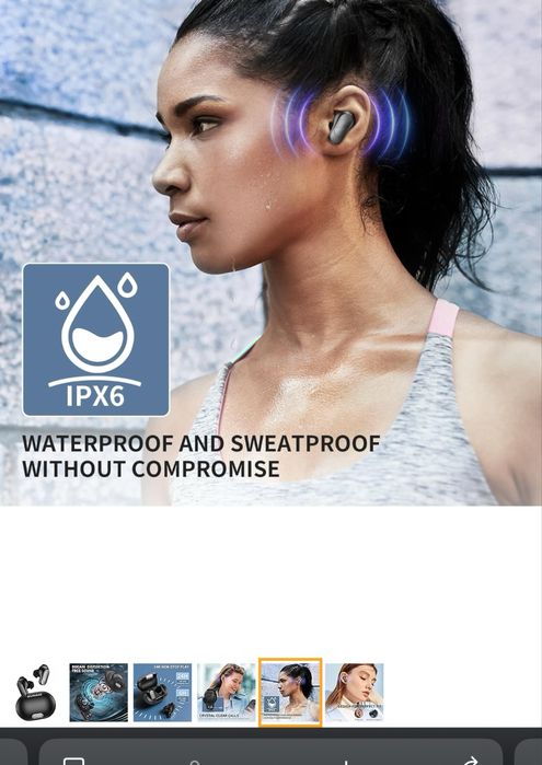 Bugani wireless слушалки с дълбок бас