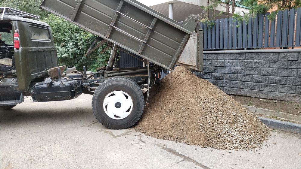 Песок щебень отсев имное другое