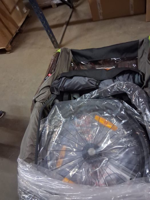 Remorca-carucior bicicleta Hamax Traveller pentru 2 copii, Nou!