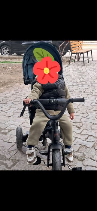 Коляска велосипед в отличном состоянии