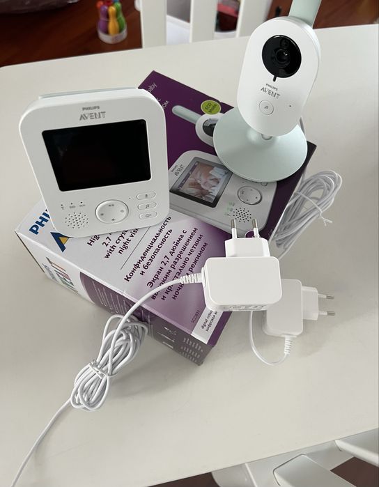 Monitor video avansat pentru bebeluși Philips Avent-Babyphone-interfon