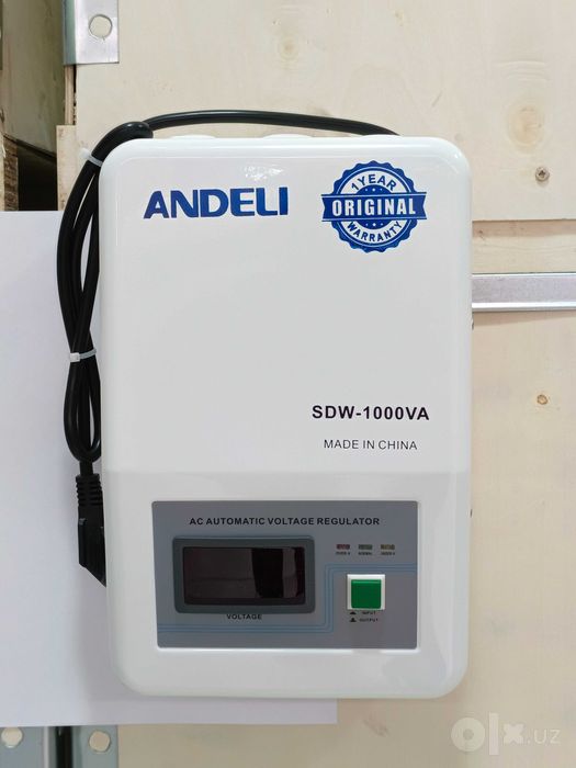 ANDELI SDW-1000VA 1kVA Stabilizatori, Стабилизатор напряжения настеный