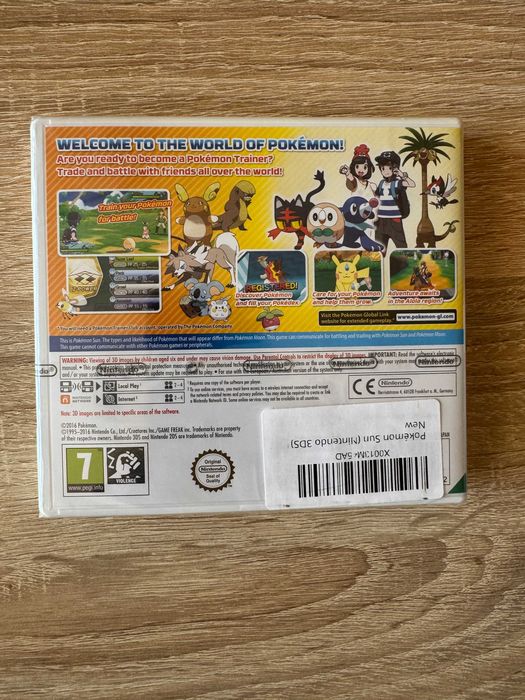 [Nintendo 3DS] Pokemon Sun нова/запечатана