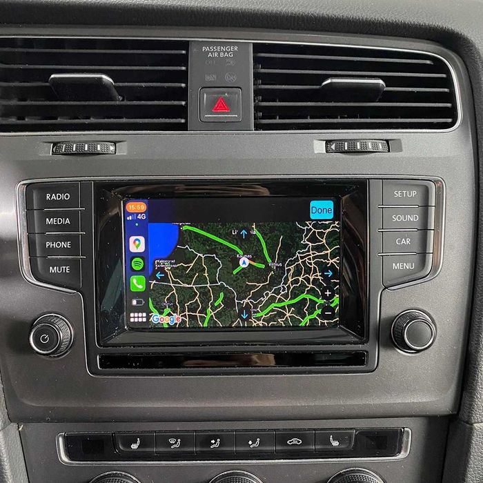 Безжичен Apple Carplay /Android Auto за VW MIB / MIB2 – Plug & Play