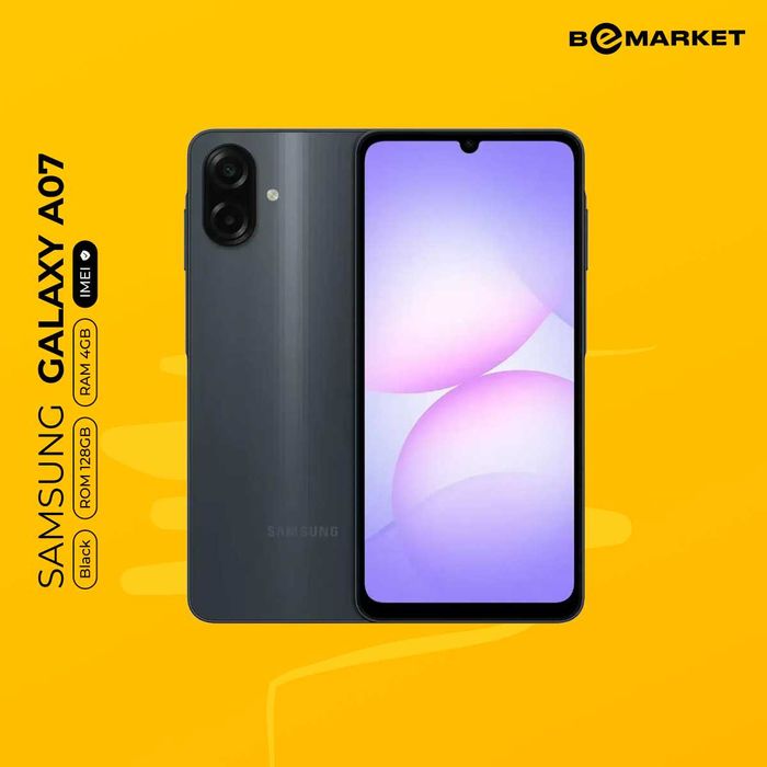 Samsung Galaxy A07 4/128 GB Black